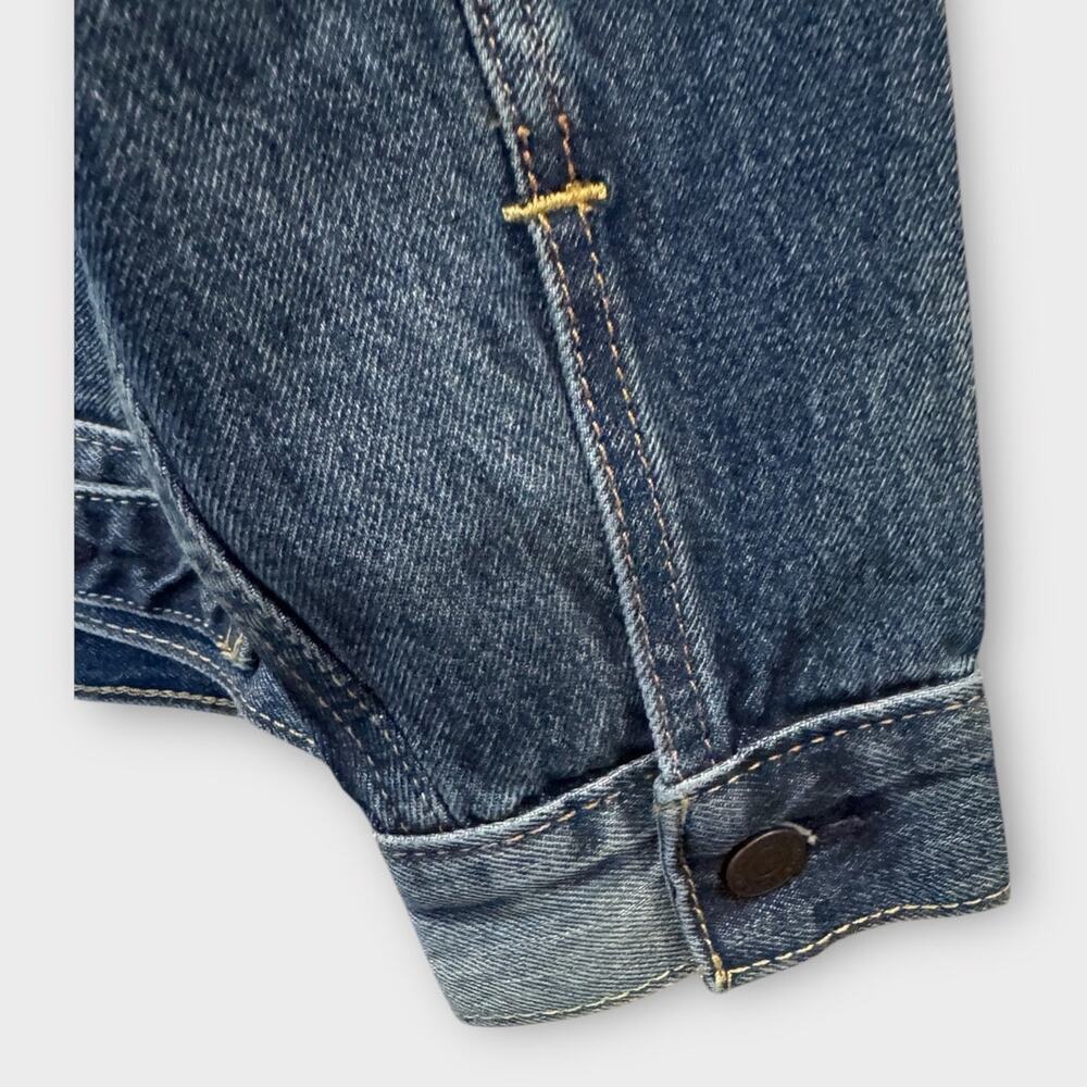 NWT Levi's Premium Relaxed Fit Trucker Jacket Size XS - Picture 5 of 11
